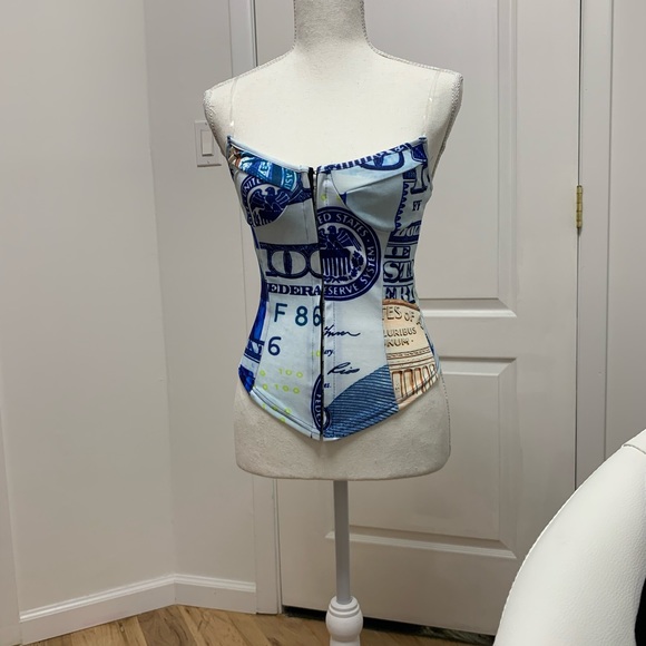 U Neck corset - Picture 3 of 6